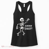 Skeleton Injury Wrist Surgery Recovery Aw Snap Broken Arm Women's Tank Top thumb 0