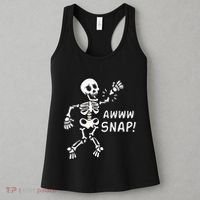 Skeleton Injury Wrist Surgery Recovery Aw Snap Broken Arm Women's Tank Top thumb 3