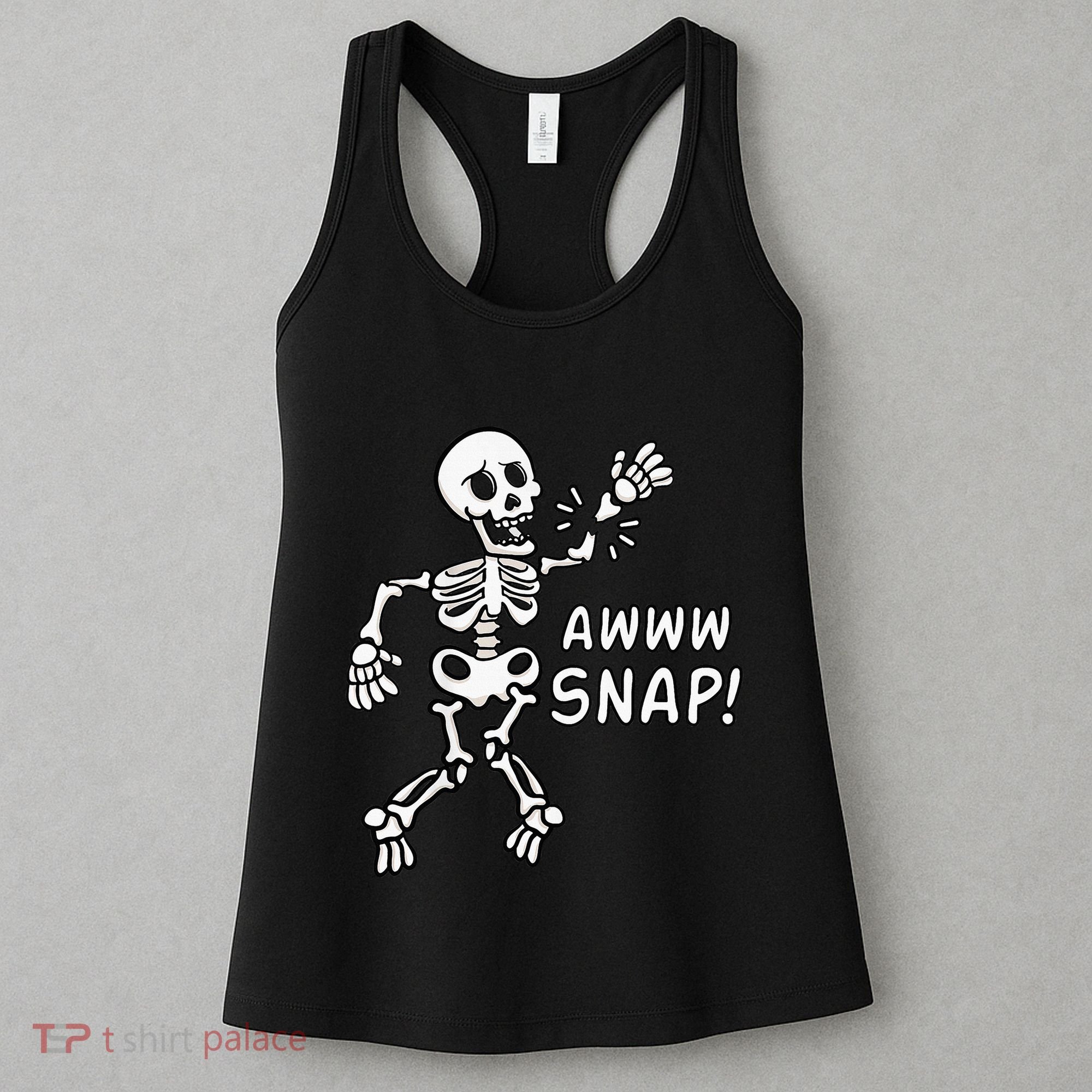 Skeleton Injury Wrist Surgery Recovery Aw Snap Broken Arm Women's Tank Top