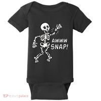 Skeleton Injury Wrist Surgery Recovery Aw Snap Broken Arm Baby Bodysuit thumb 0