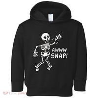 Skeleton Injury Wrist Surgery Recovery Aw Snap Broken Arm Toddler Hoodie thumb 0