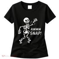 Skeleton Injury Wrist Surgery Recovery Aw Snap Broken Arm Women's T-Shirt thumb 0