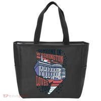 Someone In Washington Loves You Gift Tote Bag thumb 0