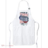 Someone In Washington Loves You Gift Apron thumb 0