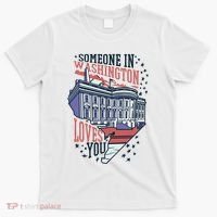Someone In Washington Loves You Gift T-Shirt thumb 0