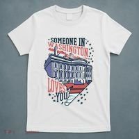 Someone In Washington Loves You Gift T-Shirt thumb 5