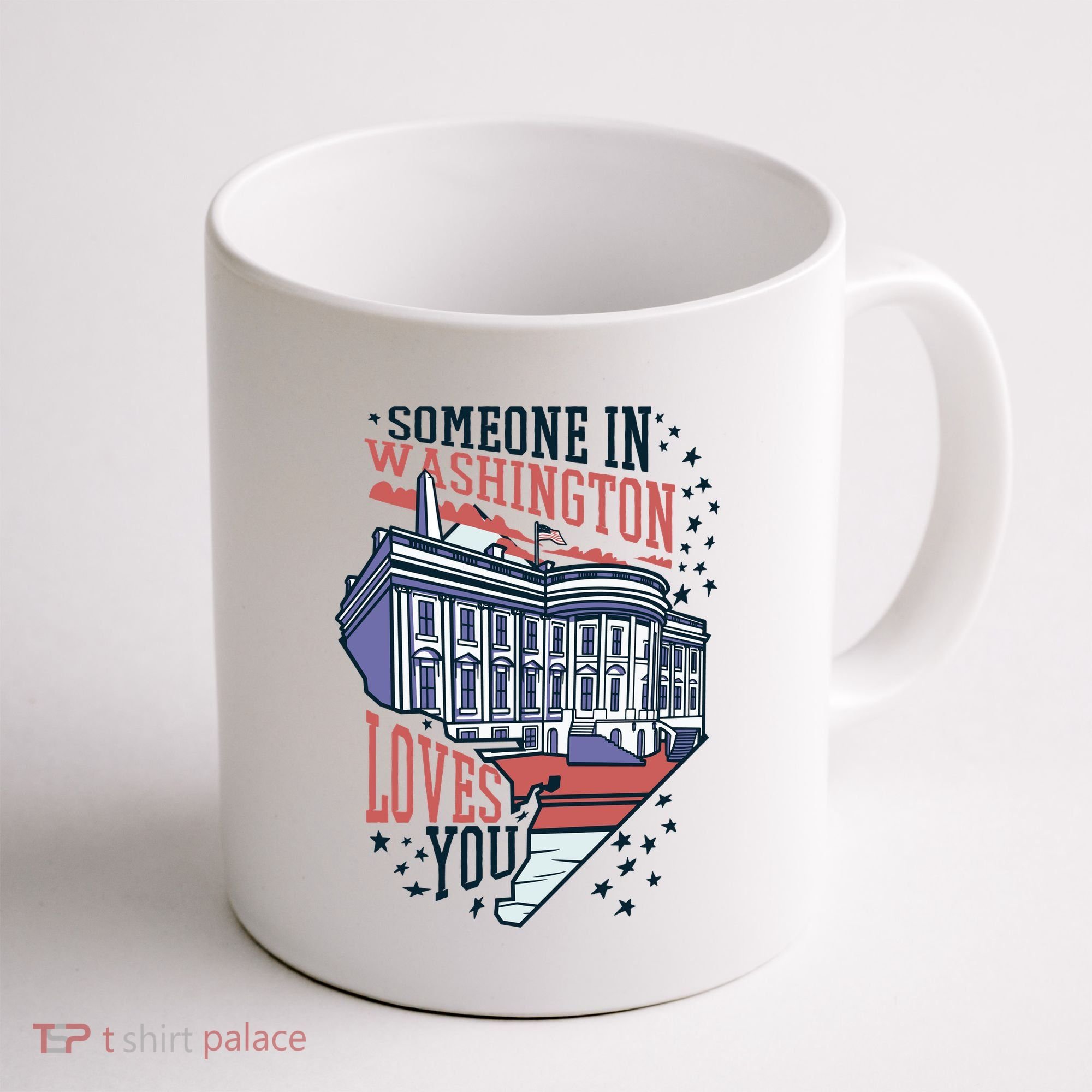 Someone In Washington Loves You Gift Coffee Mug