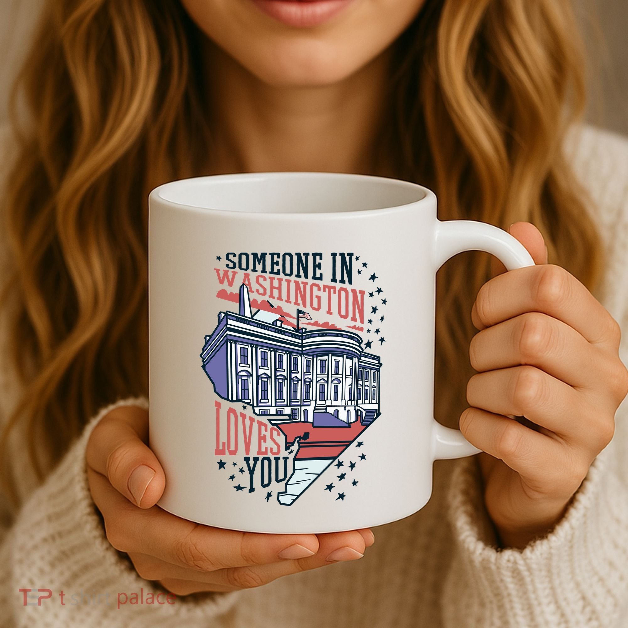 Someone In Washington Loves You Gift Coffee Mug