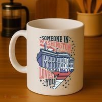Someone In Washington Loves You Gift Coffee Mug thumb 4