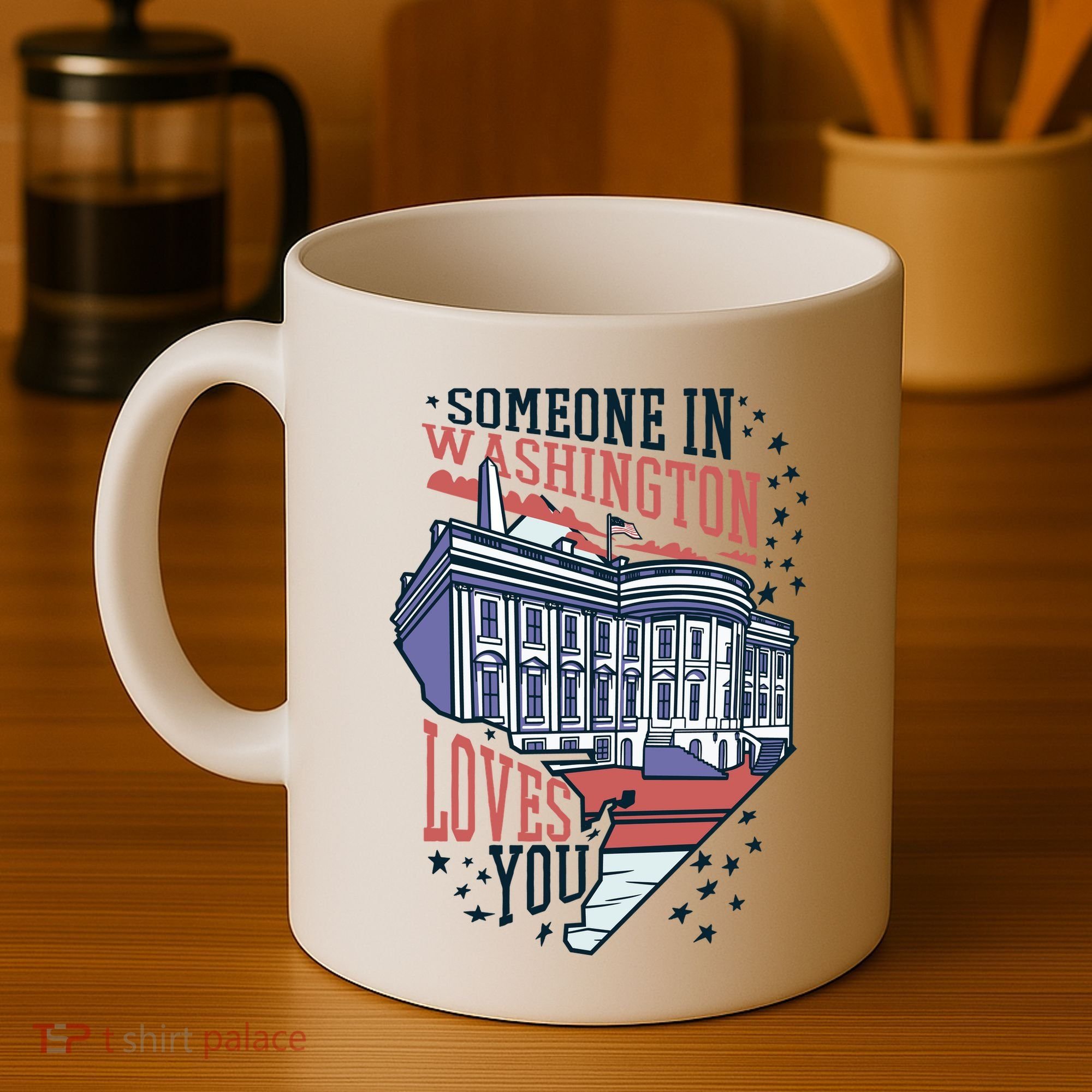 Someone In Washington Loves You Gift Coffee Mug