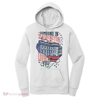 Someone In Washington Loves You Gift Women's Hoodie