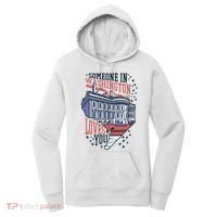 Someone In Washington Loves You Gift Women's Hoodie thumb 0