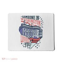 Someone In Washington Loves You Gift Mousepad thumb 0