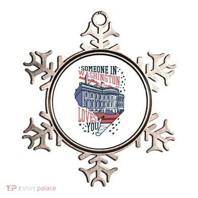 Someone In Washington Loves You Gift Ornament