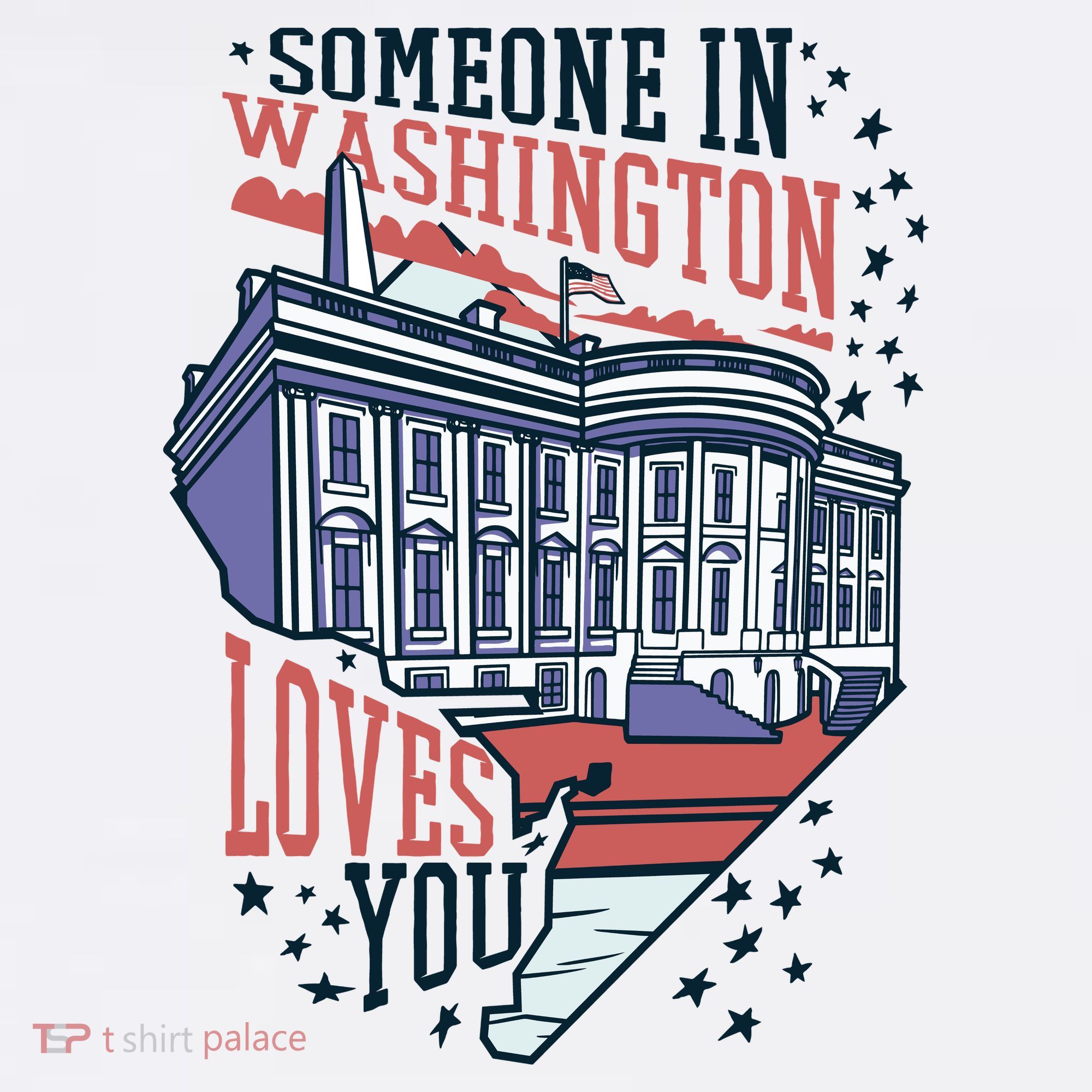 Someone In Washington Loves You Gift Women's Tank Top