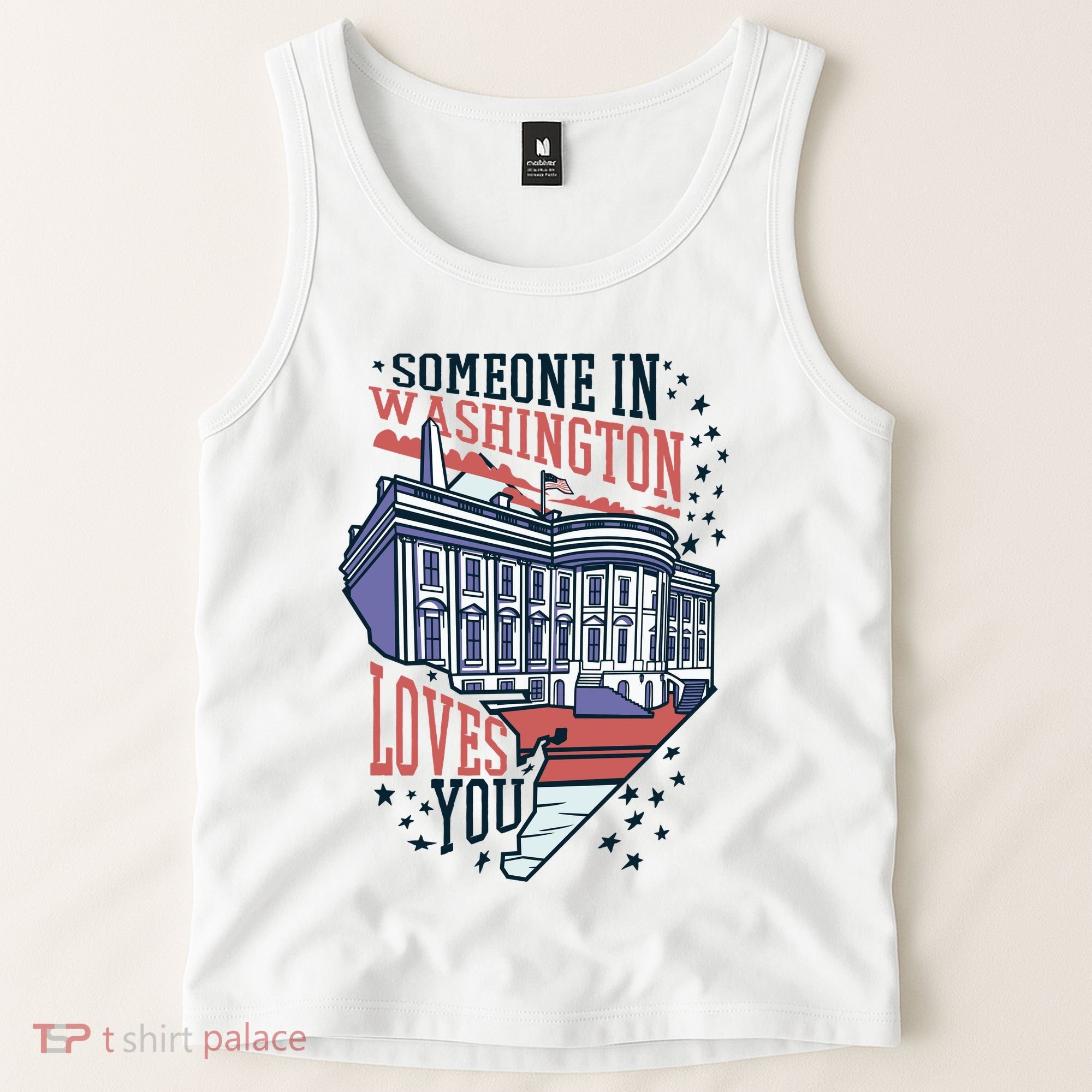 Someone In Washington Loves You Gift Tank Top