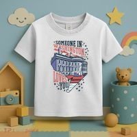Someone In Washington Loves You Gift Toddler T-Shirt thumb 3