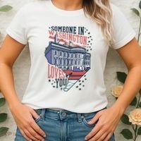 Someone In Washington Loves You Gift Women's T-Shirt thumb 2