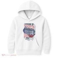 Someone In Washington Loves You Gift Kids Hoodie thumb 0
