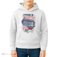 Someone In Washington Loves You Gift Kids Hoodie thumb 4