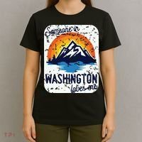 Someone In Washington Loves Me T-Shirt thumb 4