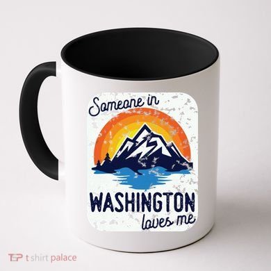 Someone In Washington Loves Me Coffee Mug