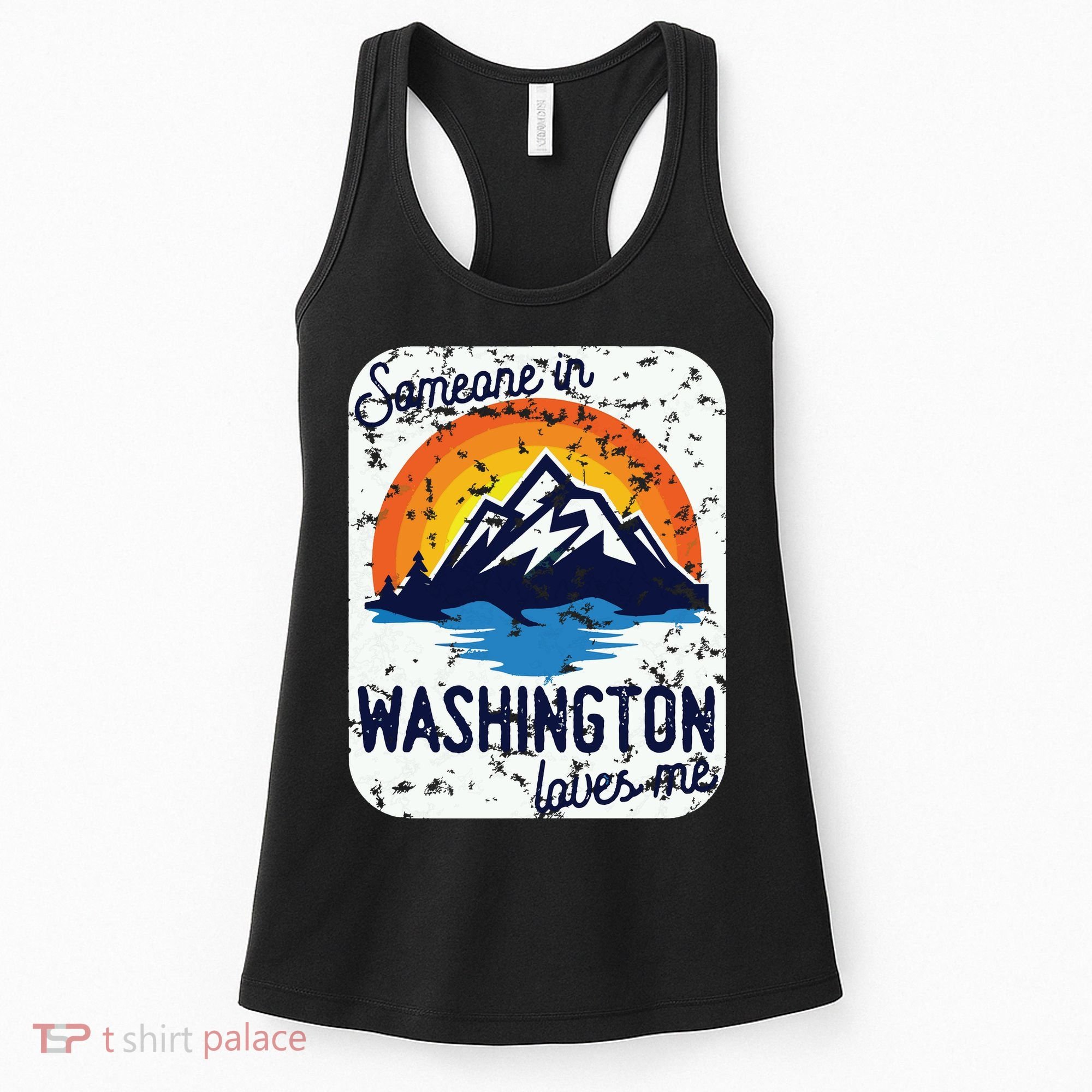 Someone In Washington Loves Me Women's Tank Top