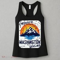 Someone In Washington Loves Me Women's Tank Top thumb 3