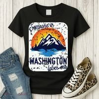 Someone In Washington Loves Me Women's T-Shirt thumb 3