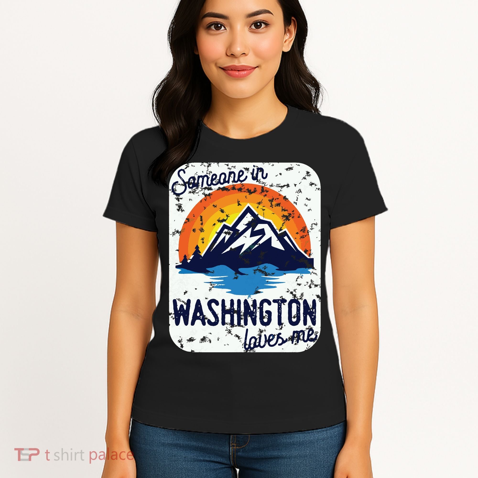 Someone In Washington Loves Me Women's T-Shirt