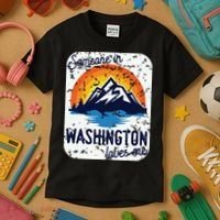 Someone In Washington Loves Me Kids T-Shirt thumb 3