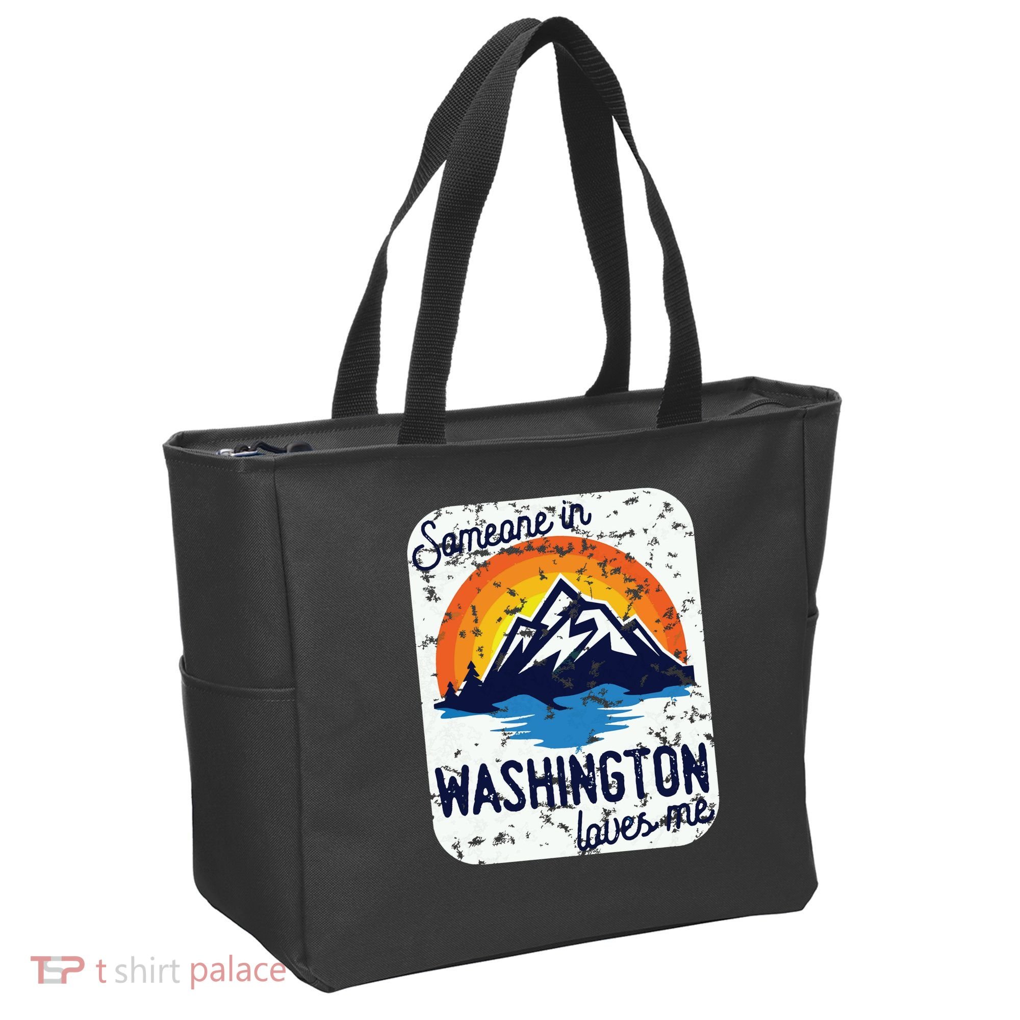 Someone In Washington Loves Me Tote Bag
