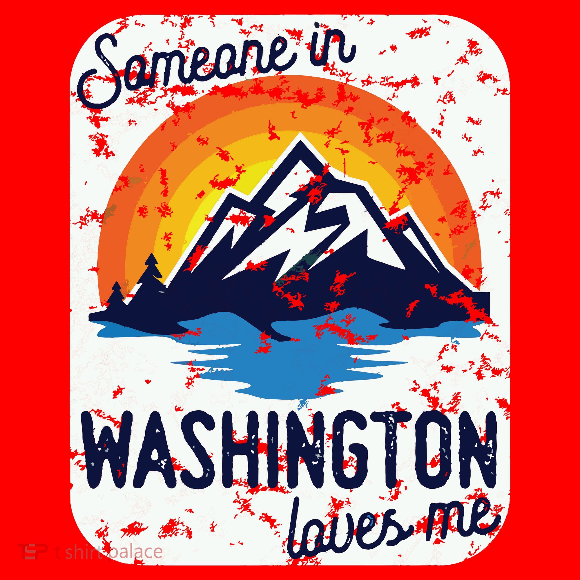 Someone In Washington Loves Me Santa Hat