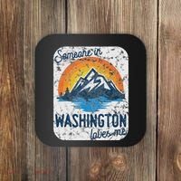Someone In Washington Loves Me Coaster thumb 0
