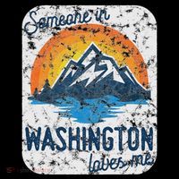 Someone In Washington Loves Me Women's Hoodie thumb 2