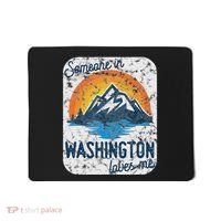 Someone In Washington Loves Me Mousepad thumb 0