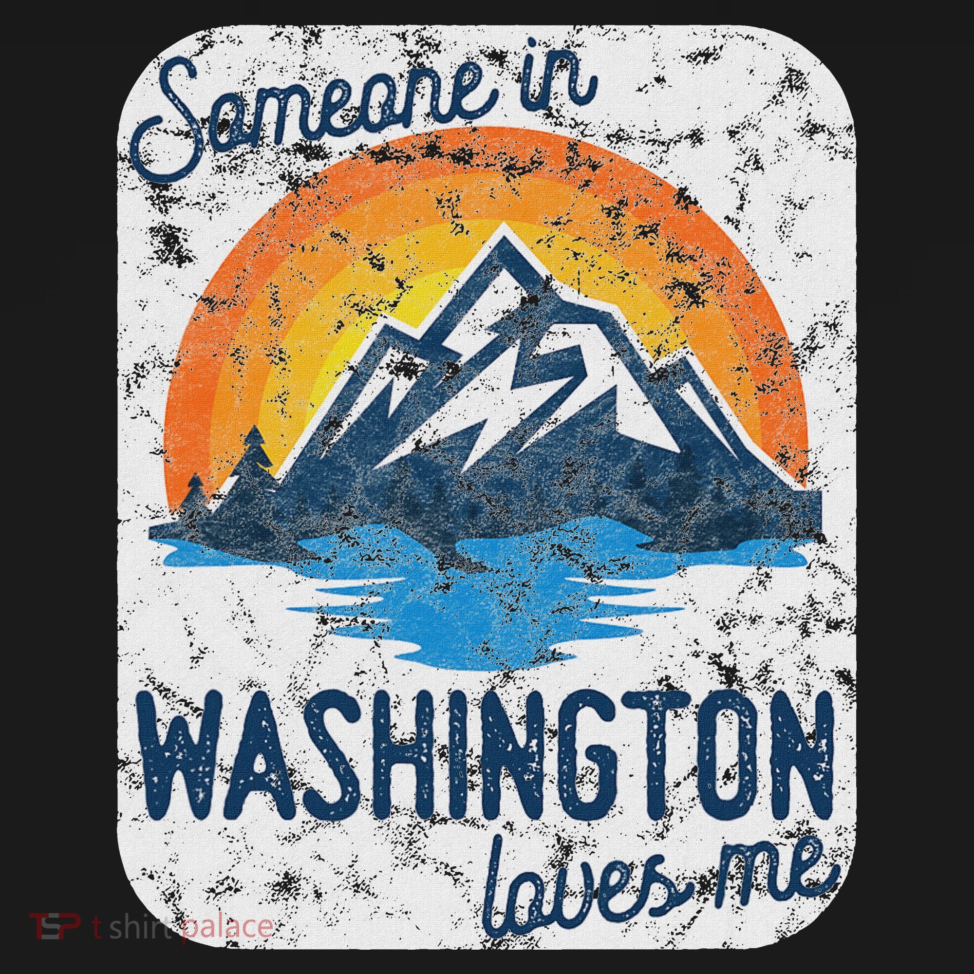 Someone In Washington Loves Me Mousepad