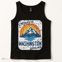Someone In Washington Loves Me Tank Top thumb 2
