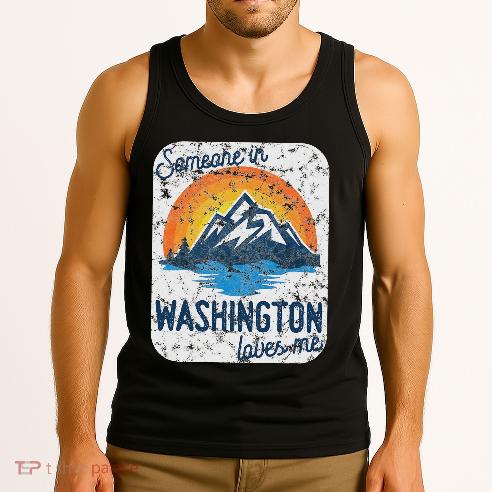 Someone In Washington Loves Me Tank Top