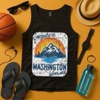 Someone In Washington Loves Me Tank Top thumb 4