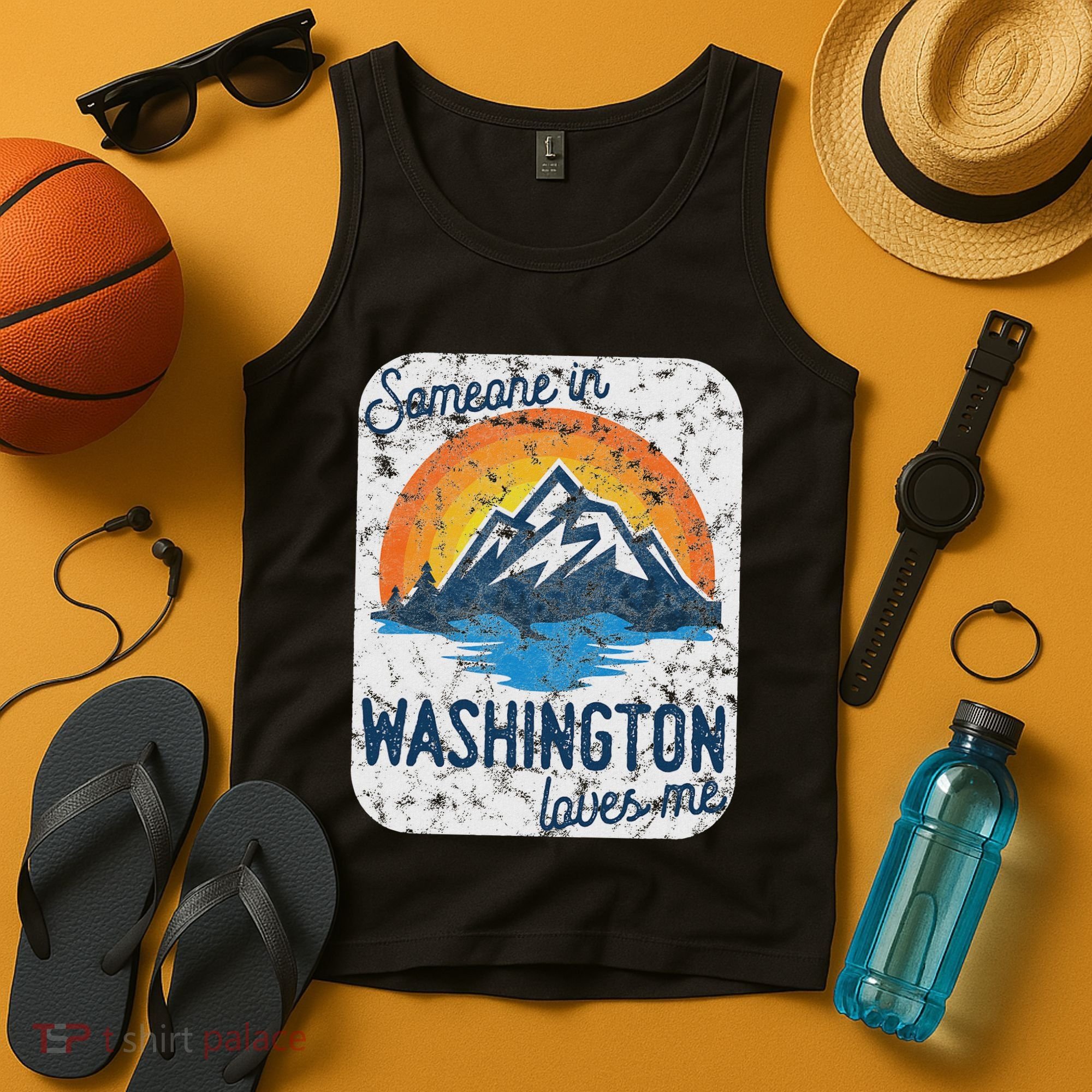 Someone In Washington Loves Me Tank Top