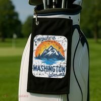 Someone In Washington Loves Me Golf Towel thumb 2