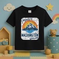 Someone In Washington Loves Me Toddler T-Shirt thumb 3