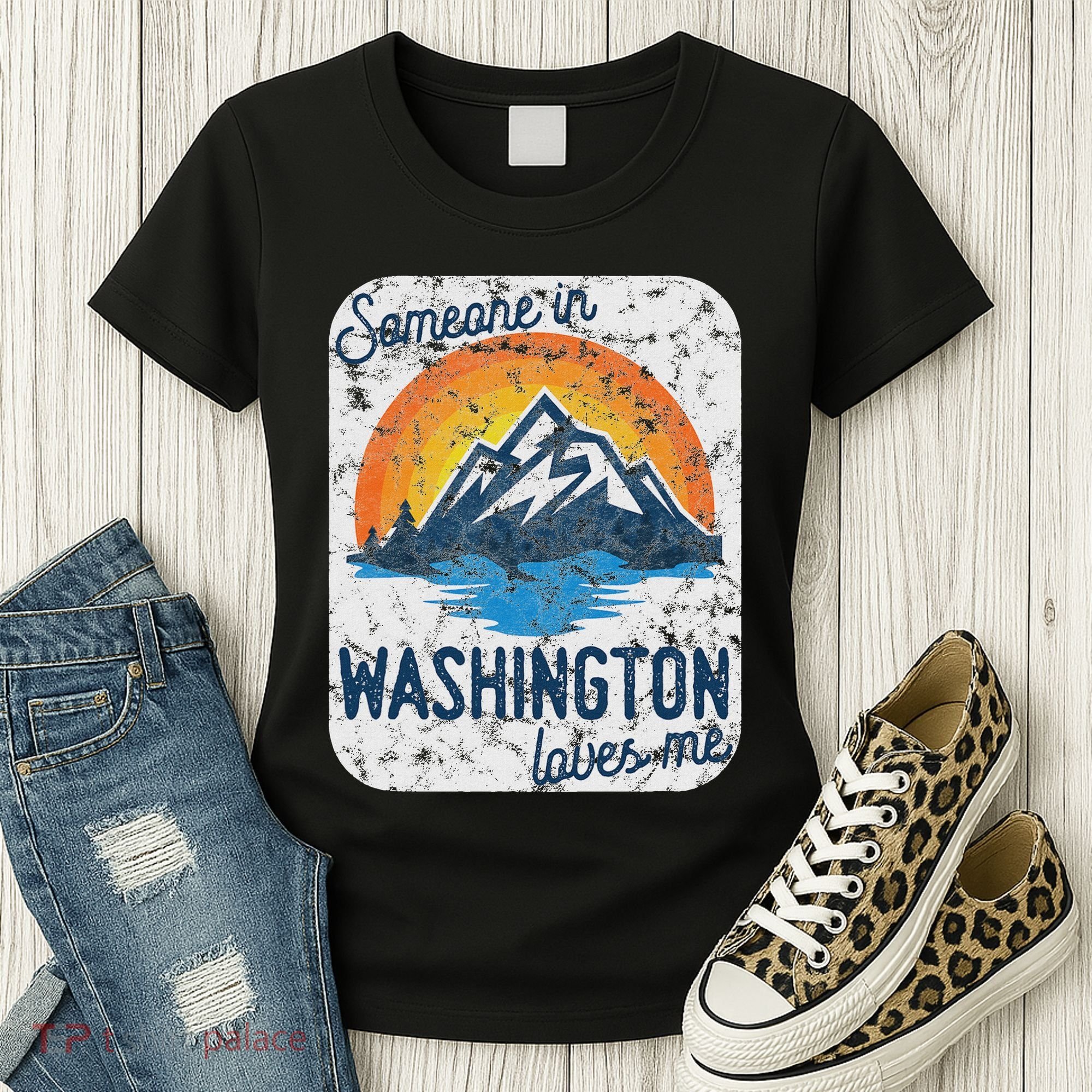 Someone In Washington Loves Me Women's T-Shirt