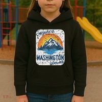 Someone In Washington Loves Me Kids Hoodie thumb 3
