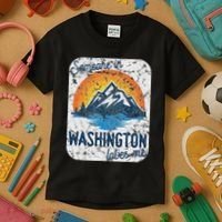 Someone In Washington Loves Me Kids T-Shirt thumb 3