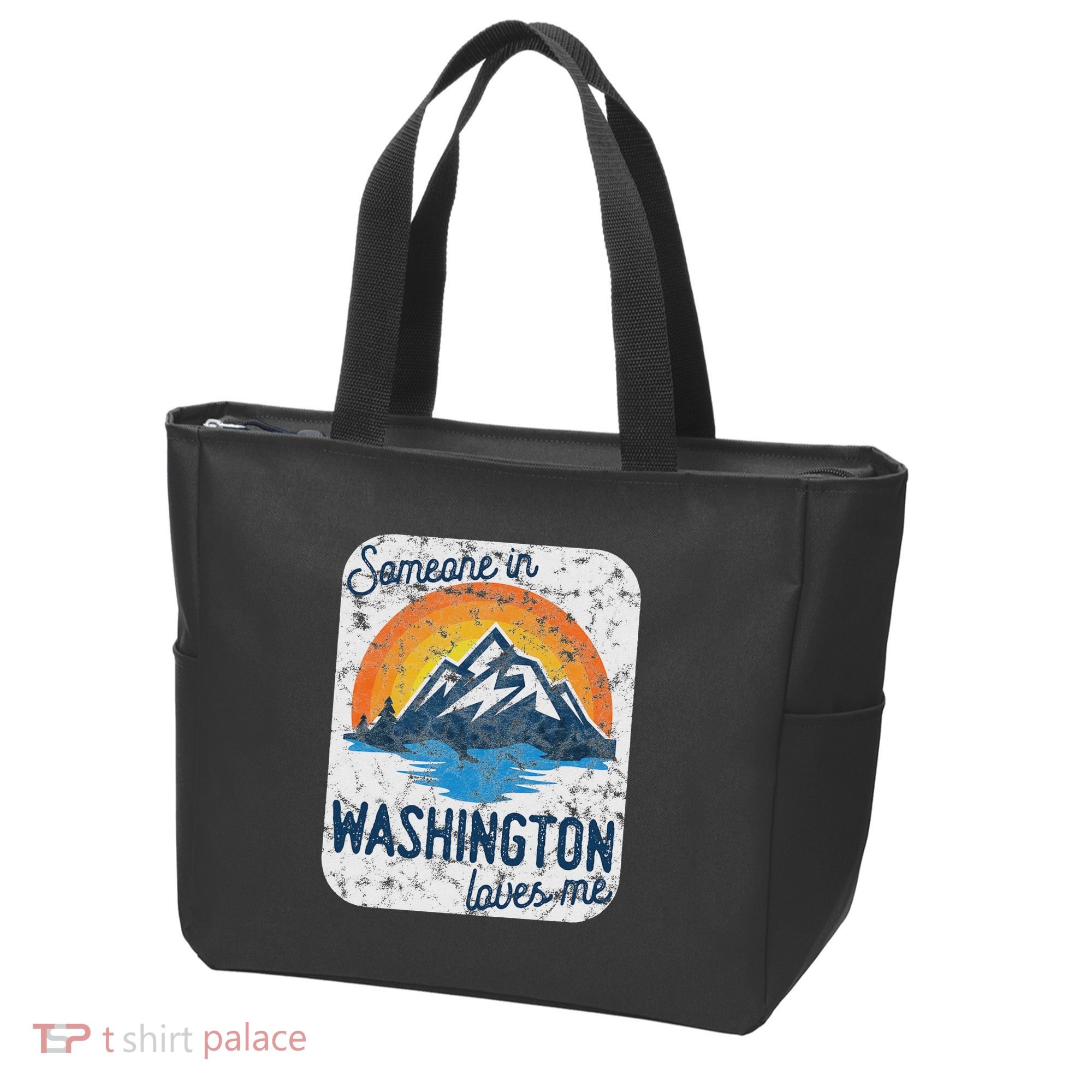 Someone In Washington Loves Me Tote Bag