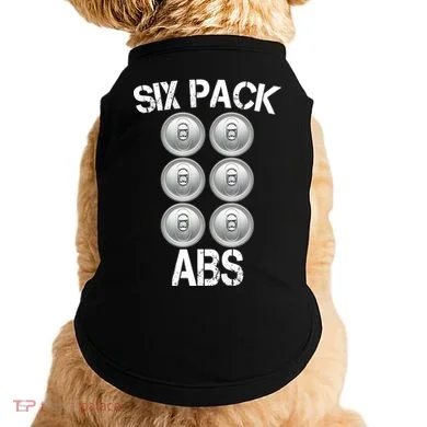 Six Abs Beer Doggie Tank