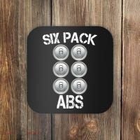 Six Abs Beer Coaster thumb 0