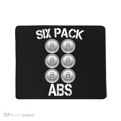 Six Abs Beer Mousepad